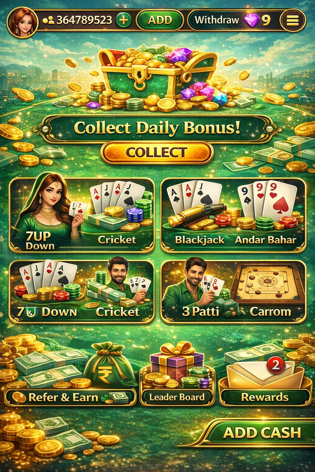 Omnia Casino game